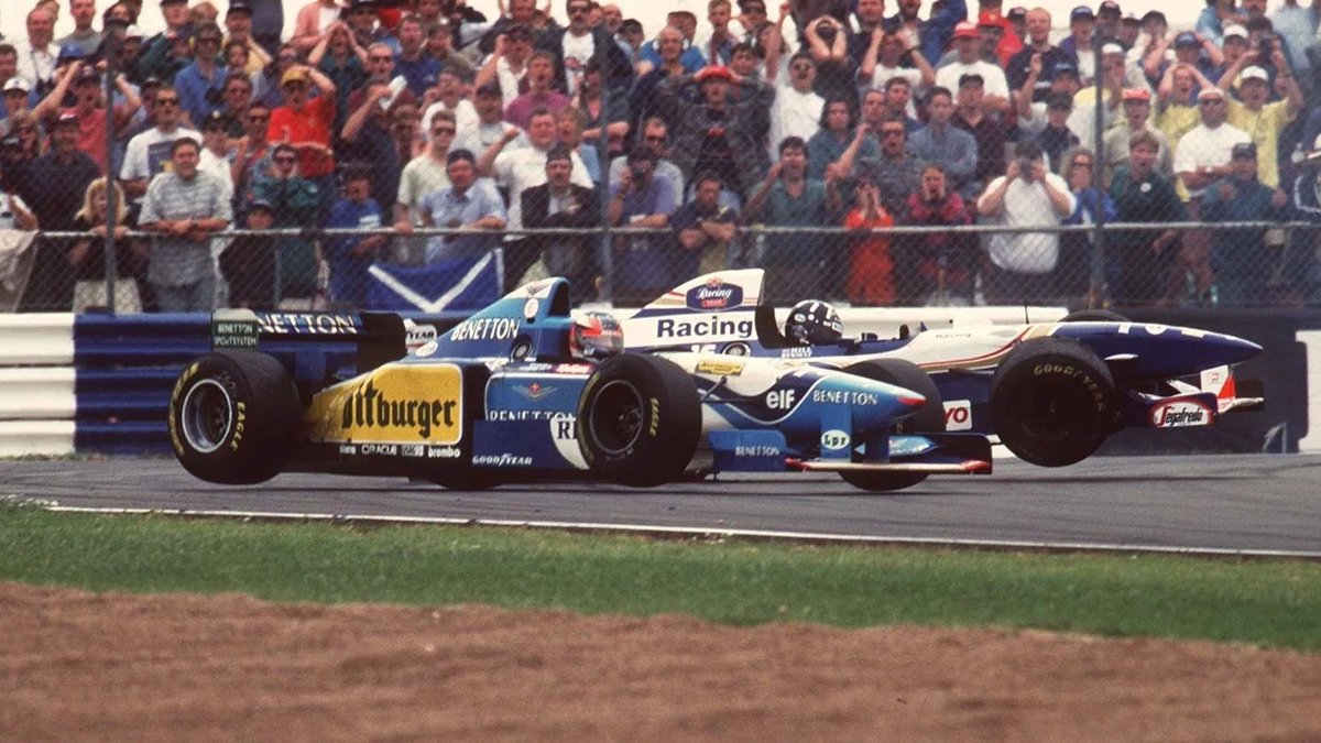 LegendarysF1's tweet image. Michael Schumacher / Damon Hill / GP Silverstone 1995.
📸: Bongarts / Getty Images / EMPICS
#F1