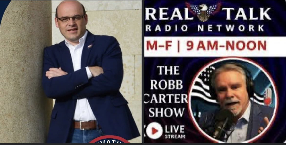 Looking forward to being on the Robb Carter Show, Future #1 Talk Radio Show in America!  I appreciate the opportunity to talk about my campaign and other issues we have here in Missouri.  You can catch the show live tomorrow on the Real Talk Radio Network 933. Download the App