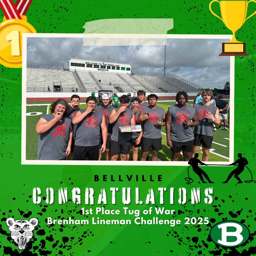 Ryan Jones (@coachr_jones) on Twitter photo Great day today at the 1st annual Brenham Cub Lineman Challenge. Donuts>Medals. <a href="/BrenhamFootball/">Brenham Cub Football</a> <a href="/BrenhamCubAth/">Brenham HS Athletics</a> <a href="/BrenhamISD/">Brenham ISD</a> Great day today at the 1st annual Brenham Cub Lineman Challenge. Donuts>Medals. <a href="/BrenhamFootball/">Brenham Cub Football</a> <a href="/BrenhamCubAth/">Brenham HS Athletics</a> <a href="/BrenhamISD/">Brenham ISD</a>