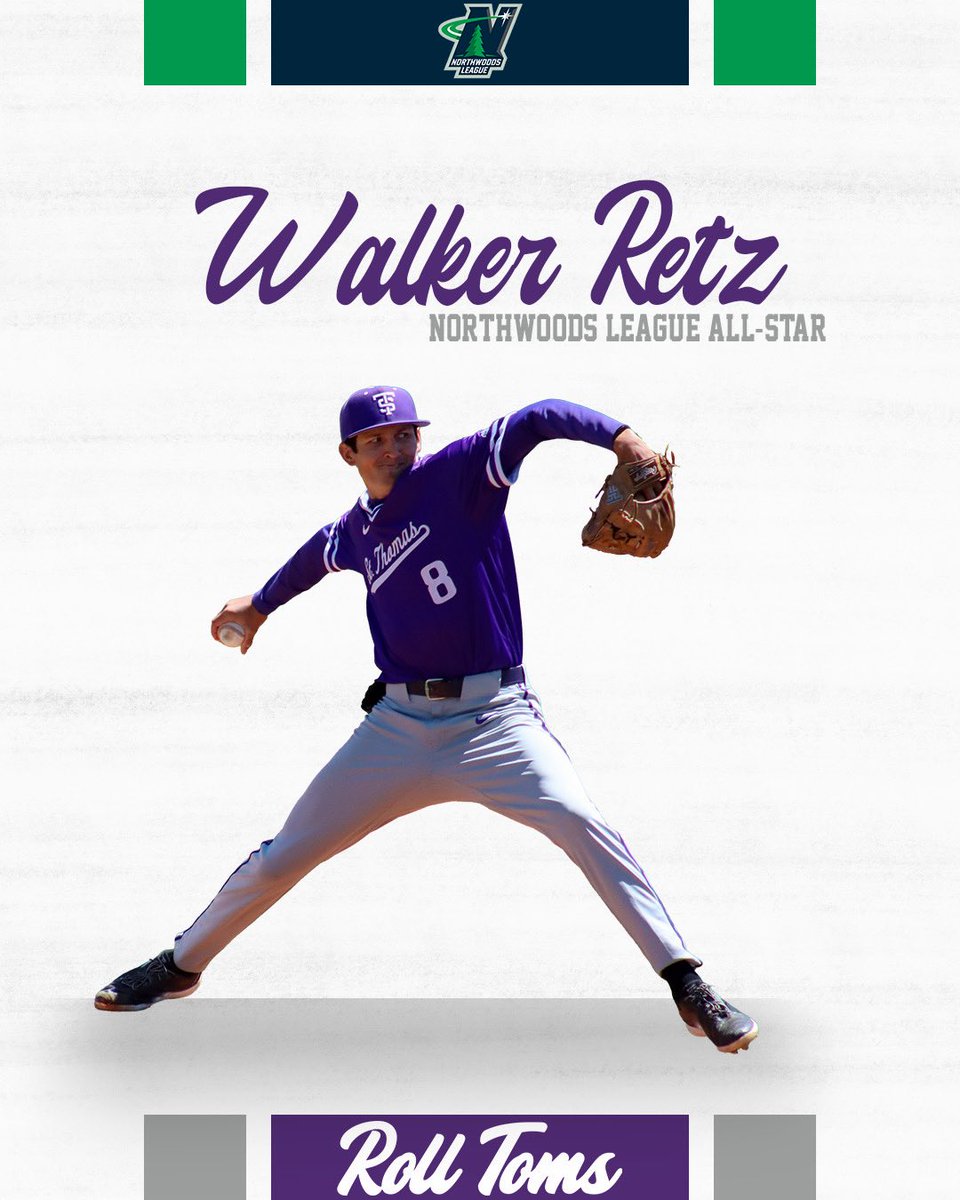 TommieBase's tweet image. Good luck to our TWO Tommie All-Stars competing in tonight’s Northwoods League All-Star game! ✨✨
#RollToms