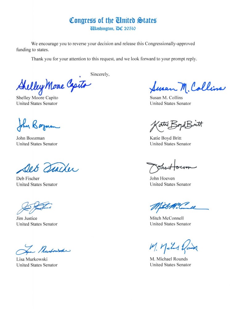 lisamurkowski's tweet image. The decision to withhold this funding is directly contrary to President Trump’s goal of returning K-12 education to the states. This funding goes directly to states and local school districts, where local leaders decide how this funding is spent, because as we know, local…
