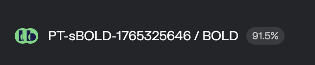 You can now loop PT-sBOLD from <a href="/spectra_finance/">Spectra</a> using the BOLD Reactor vault on Morpho.

Check it out 👇

app.morpho.org/ethereum/vault…