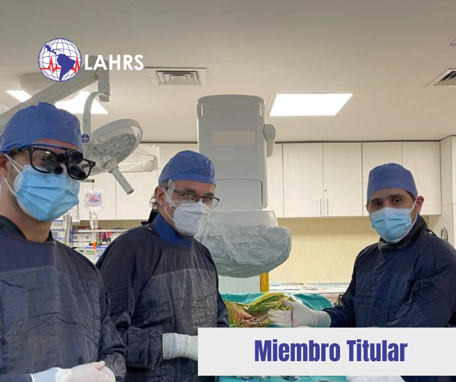 LAHRS (@lahrsonline1) on Twitter photo ¿Eres médico con especialización en Electrofisiología Cardíaca o en áreas afines? 
Si cuentas con experiencia y antecedentes en el campo de las arritmias cardíacas ¡te invitamos a formar parte de nuestra comunidad como MIEMBRO TITULAR LAHRS!
Información: lahrs.org/solicitud-de-m… ¿Eres médico con especialización en Electrofisiología Cardíaca o en áreas afines? 
Si cuentas con experiencia y antecedentes en el campo de las arritmias cardíacas ¡te invitamos a formar parte de nuestra comunidad como MIEMBRO TITULAR LAHRS!
Información: lahrs.org/solicitud-de-m…
