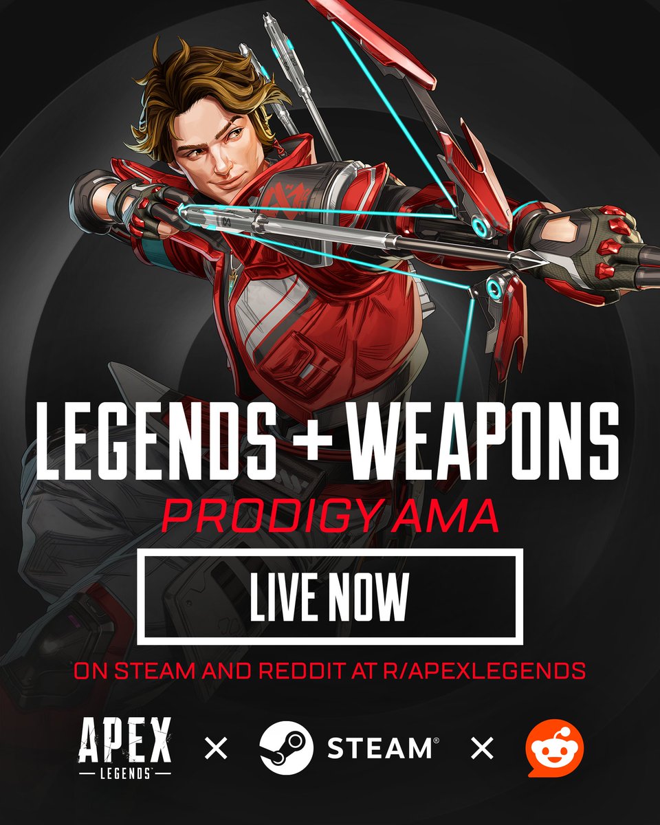 Respawn's tweet image. Live now! Join the @PlayApex team on Reddit as we answer some questions about the current season, Legends, and weapons.
Check it out here ➡️ bit.ly/44XbRFM