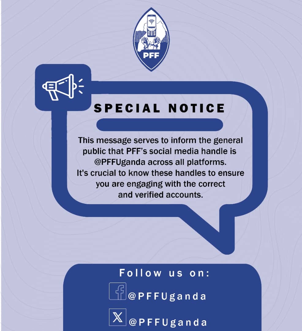 PFFUganda's tweet image. A special welcome to the PFF official X account!
We are proud to officially join the digital frontline as we continue our mission to champion justice, unity, and transformative leadership in Uganda. This platform will be your direct link to our vision, our people, and our journey…