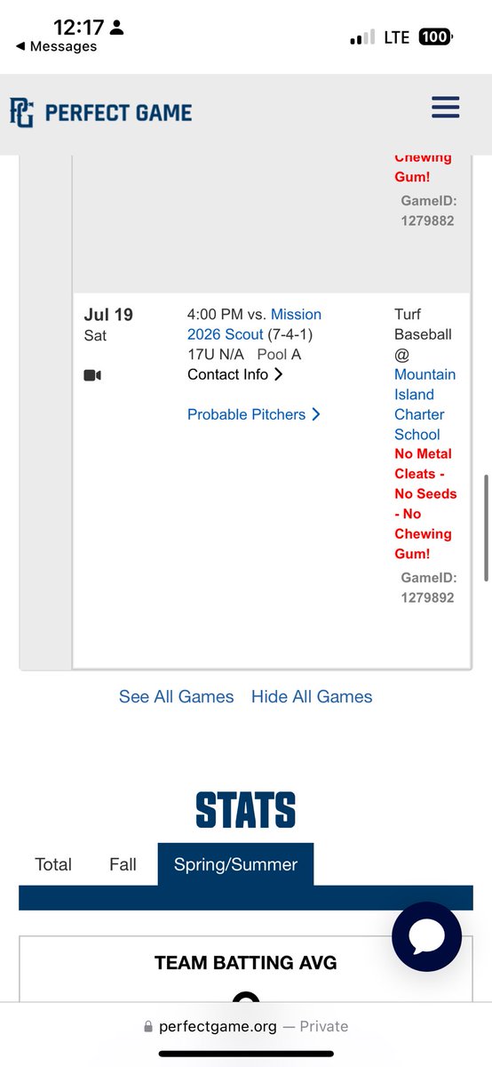 James Dixson (@jamesdixson2026) on Twitter photo Looking forward to another weekend of baseball! Hereās my schedule for this weekend 7/18-7/20.
<a href="/CarGhostbsb/">Carolina Ghost</a> <a href="/austinbeck222/">Austin Beck</a> <a href="/coachBGolden/">Brandon Golden</a> <a href="/PG_Coastal/">PG Coastal Scouting</a> <a href="/BUncommitted/">Baseball_Uncommitted</a> <a href="/CoastRecruits/">Coast 2 Coast Recruits</a> <a href="/SportsForceBB/">SportsForce Baseball</a> <a href="/ReaganRaider/">Reagan Raiders Baseball</a> Looking forward to another weekend of baseball! Hereās my schedule for this weekend 7/18-7/20.
<a href="/CarGhostbsb/">Carolina Ghost</a> <a href="/austinbeck222/">Austin Beck</a> <a href="/coachBGolden/">Brandon Golden</a> <a href="/PG_Coastal/">PG Coastal Scouting</a> <a href="/BUncommitted/">Baseball_Uncommitted</a> <a href="/CoastRecruits/">Coast 2 Coast Recruits</a> <a href="/SportsForceBB/">SportsForce Baseball</a> <a href="/ReaganRaider/">Reagan Raiders Baseball</a>