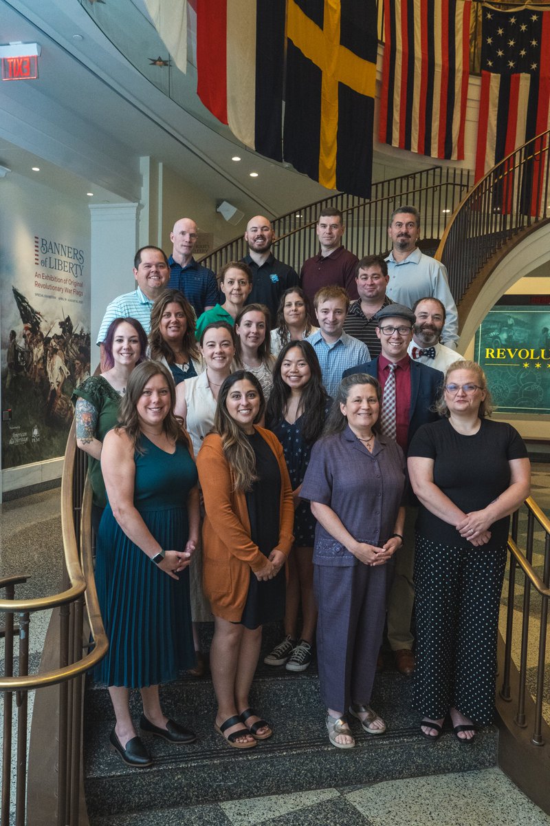 JackMillerCtr's tweet image. This June, K-12 teachers gathered in Philadelphia for the kickoff institute in JMC's American Civic Tradition Fellowship. The yearlong program offers top social studies educators a chance to learn with scholars and collaborate with peers.
At the in-person portion of the…