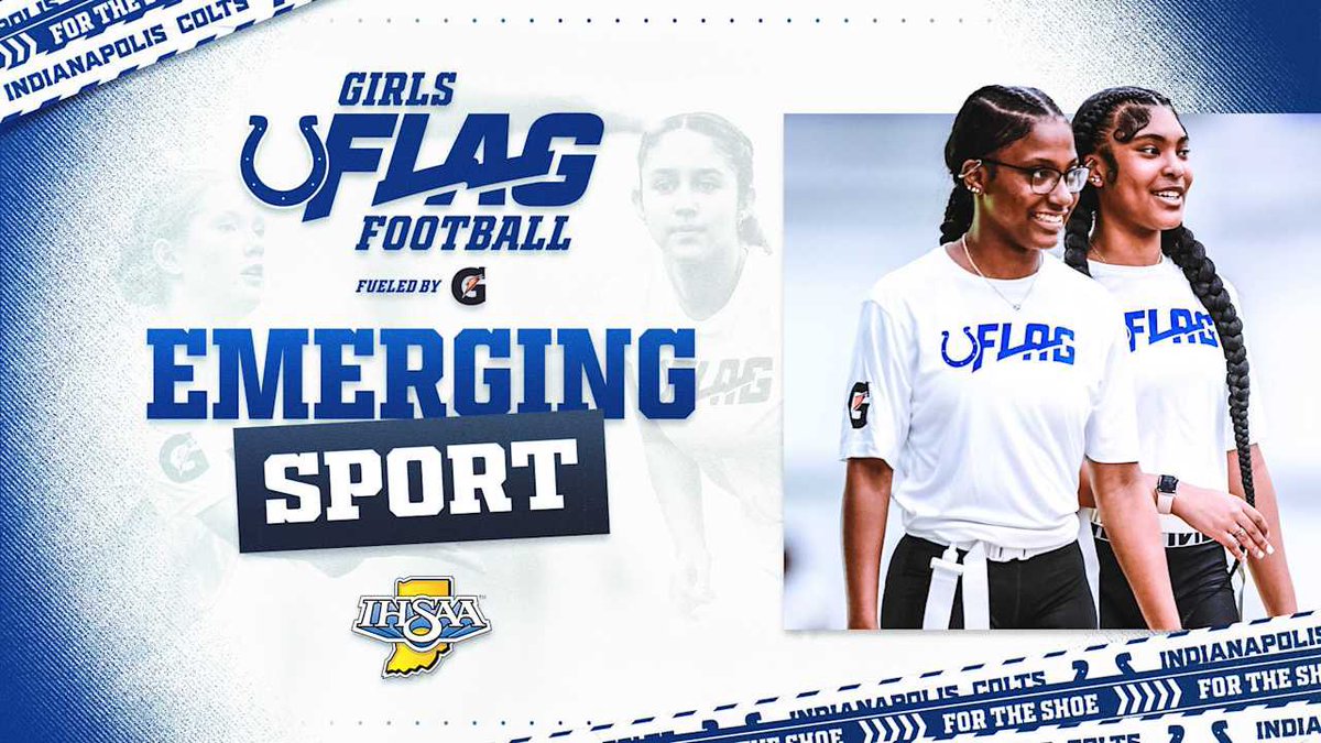 Memorial Athletics (@memathletics) on Twitter photo 🏈💙 BIG NEWS! 💙🏈
The IHSAA has officially announced Girls Flag Football as an emerging sport in partnership with the <a href="/Colts/">Indianapolis Colts</a> — and Memorial High School is making history by joining in!
We’re excited to share that Girls Flag Football is coming to Memorial! 🙌 This is a huge 🏈💙 BIG NEWS! 💙🏈
The IHSAA has officially announced Girls Flag Football as an emerging sport in partnership with the <a href="/Colts/">Indianapolis Colts</a> — and Memorial High School is making history by joining in!
We’re excited to share that Girls Flag Football is coming to Memorial! 🙌 This is a huge