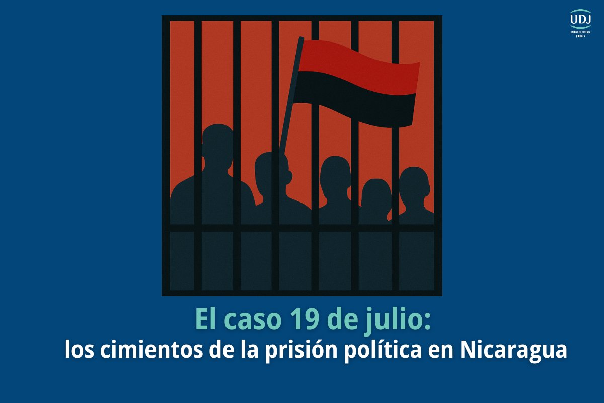 NicaraguaUdj's tweet image. Las nueve personas encarceladas tras la conocida “Masacre del 19 de julio” de 2014 representan el punto de partida de la represión política sistemática en #Nicaragua.
Todos los detalles
➡️ medium.com/@udjnicaragua/…