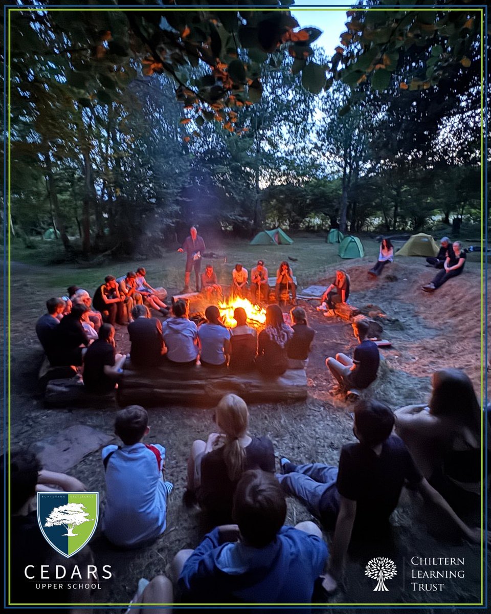 Cedars_Upper's tweet image. A fantastic end to Day 1 of the last Bronze D of E of the school year! Some incredible hard work, perseverance and collaboration on show. Marshmallows to be toasted on the campfire, then off to bed!