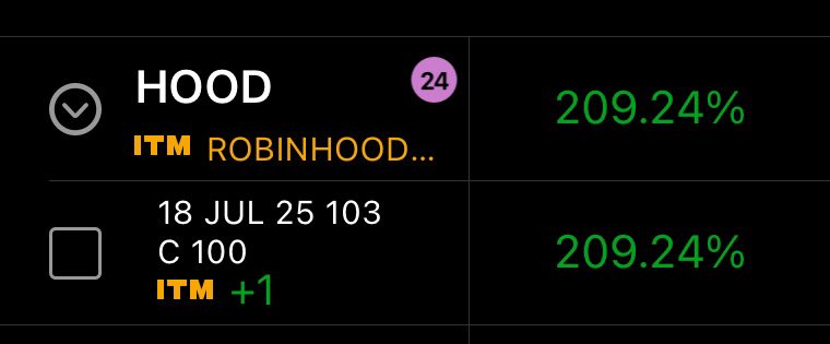 $Hood giving again! And some $Tsla 🚀🚀🚀