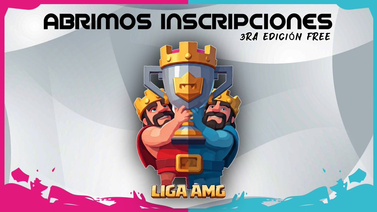 AMG LEAGUE (@amg_league) on Twitter photo #AMGLEAGUE #ClashRoyale
Tras dos ediciones exitosas, nos complace anunciar el lanzamiento de nuestra tercera ediciรณn.
Requisitos:
Seguirnos, y a:
<a href="/MEDINA_GAMERHN/">Medina๐ญ๐ณ</a>
<a href="/SantiagoBalza_2/">๐บ๐๐๐๐๐๐๐ ๐ฉ๐๐๐๐</a>
<a href="/Vaal_eve/">Valuuu เฐ๏ธ</a>
<a href="/Its_Maxi_CR/">Maximilianoโขโญ</a>
~Mencionar 3 Teams & obtener 5 RT!
~Dar RT & โค๏ธ
-DS en nuestra biografรญa #AMGLEAGUE #ClashRoyale
Tras dos ediciones exitosas, nos complace anunciar el lanzamiento de nuestra tercera ediciรณn.
Requisitos:
Seguirnos, y a:
<a href="/MEDINA_GAMERHN/">Medina๐ญ๐ณ</a>
<a href="/SantiagoBalza_2/">๐บ๐๐๐๐๐๐๐ ๐ฉ๐๐๐๐</a>
<a href="/Vaal_eve/">Valuuu เฐ๏ธ</a>
<a href="/Its_Maxi_CR/">Maximilianoโขโญ</a>
~Mencionar 3 Teams & obtener 5 RT!
~Dar RT & โค๏ธ
-DS en nuestra biografรญa