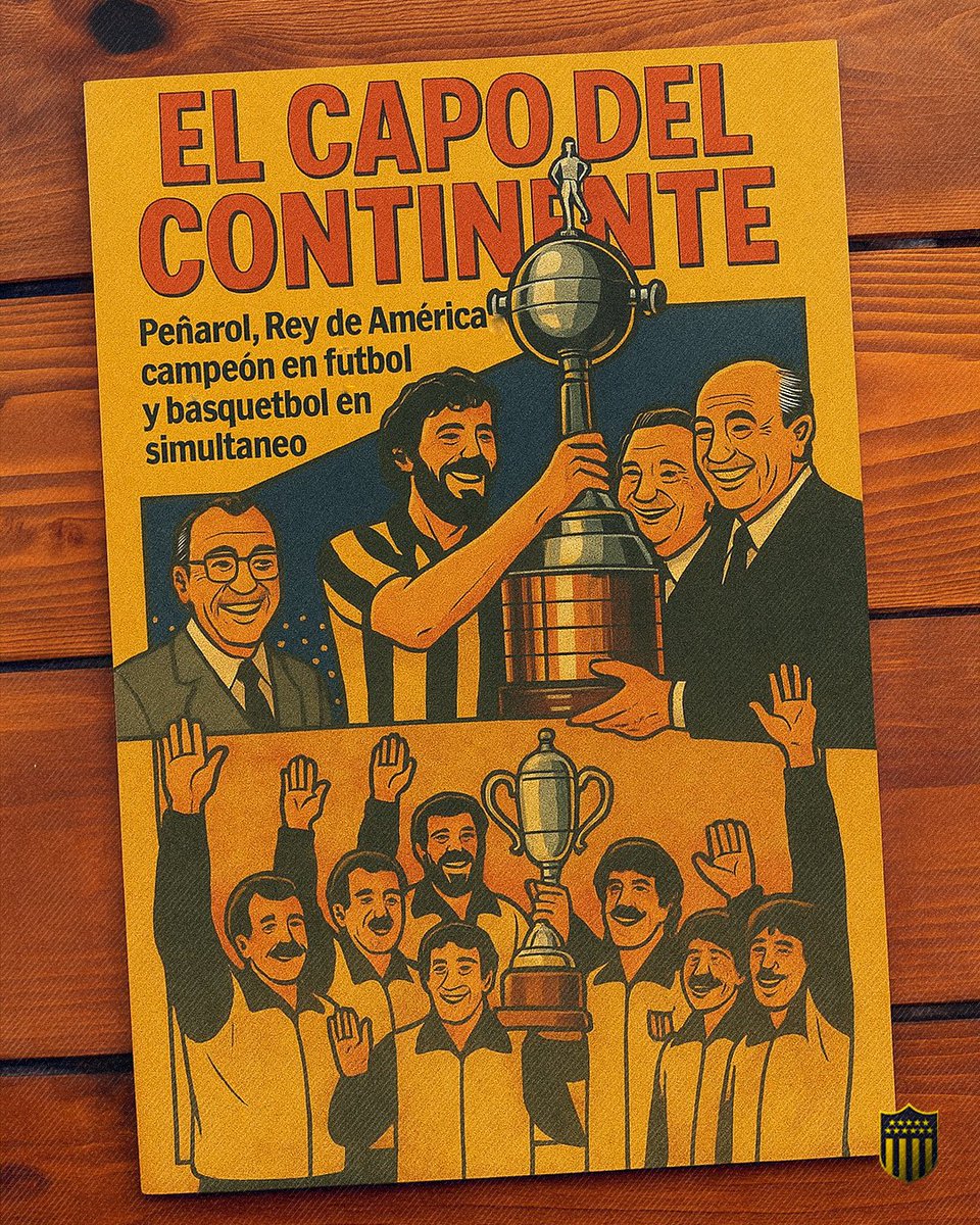Peñarol, Rey de América 🌎 𝟴𝟮’-𝟴𝟯’
