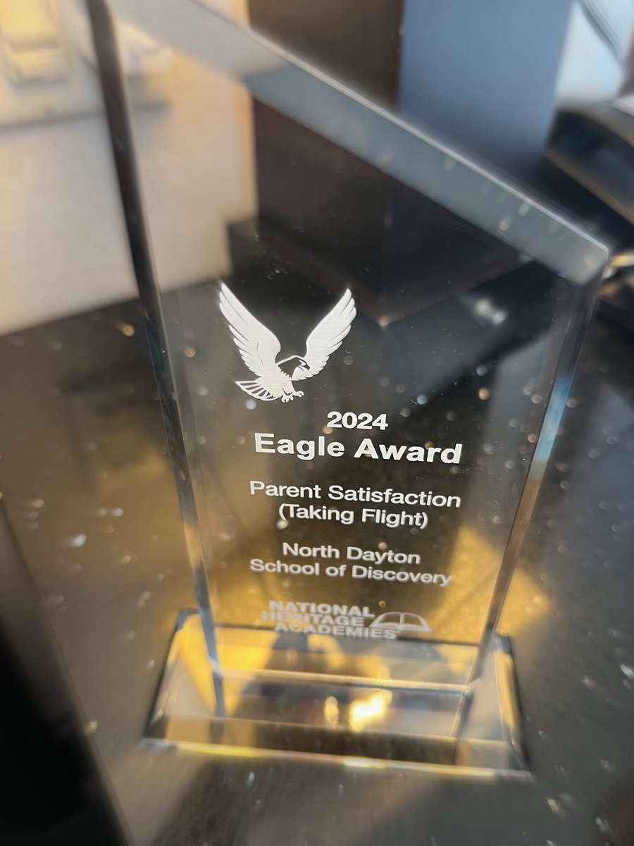 🎉 Congratulations, Team North Dayton School of Discovery! 🎉
We are proud to announce that our school has earned a Parent Satisfaction Award from National Heritage Academies! 🏆
Shout out to our incredible staff and a heartfelt thank you to our amazing families for your support.