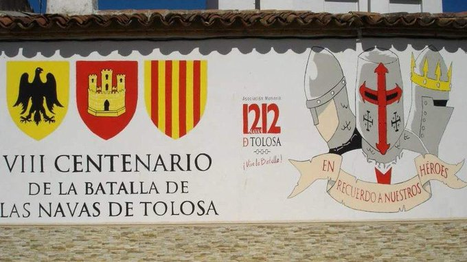 #TalDiaComoHoy de 1212 tuvo lugar la Batalla de Navas de Tolosa, fundamental para España.

Los reinos de Castilla, Aragón y Navarra se juntaron para vencer al enemigo común y construir un país unidos.

En cualquier país del mundo sería Fiesta Nacional. Aquí ni un solo recuerdo.