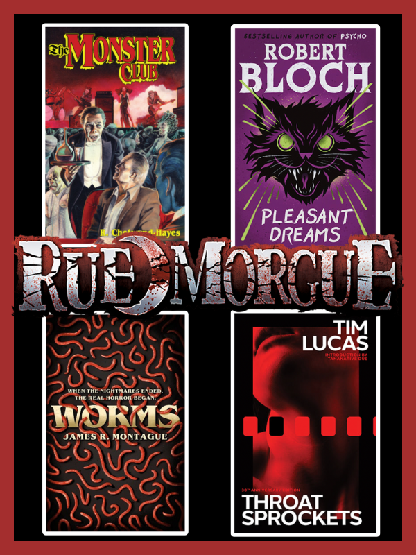 Valancourt_B's tweet image. We've teamed up w/Rue Morgue Magazine for a special bundle deal on a set of 4 great books chosen by Rue Morgue! You get all four of these paperbacks for just $59, plus shipping, that's 20% off list price! Plus a portion of all proceeds goes to charity: valancourtbooks.com/deals.html