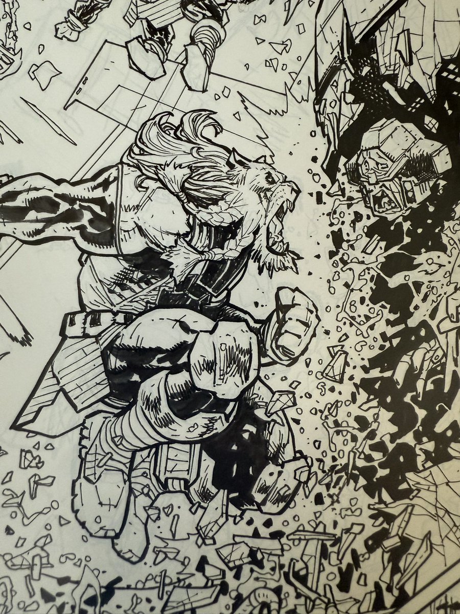 RyanOttley's tweet image. Invincible Universe: BATTLE BEAST issue 3. Out today. Go!