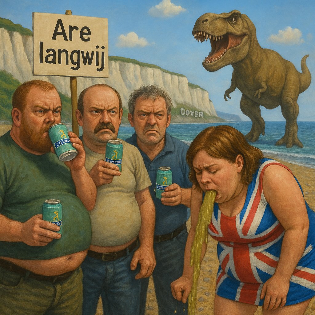 This Saturday, noon, Dover beach, 9 million dignified patriots gather, to protest all the stuff we didn't give a monkeys about 12 months ago.
For are Tommy, for are Lucy, for Reform and are England!1
Only reel PATRIOTS will share this.
Say no too to tear kier
*creche available