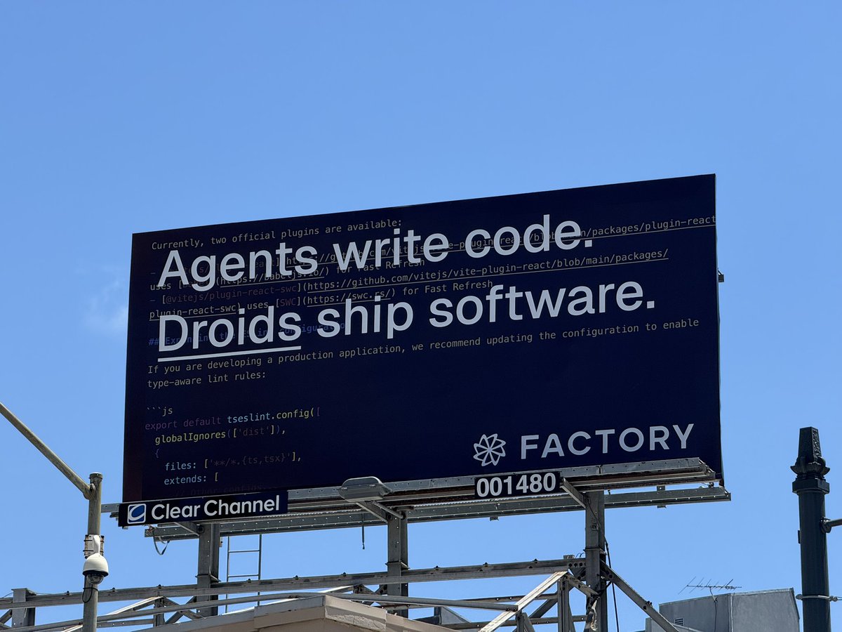 NimaZeighami's tweet image. Is this a warning outside of my office? Are my robots secretly shipping apps behind my back?