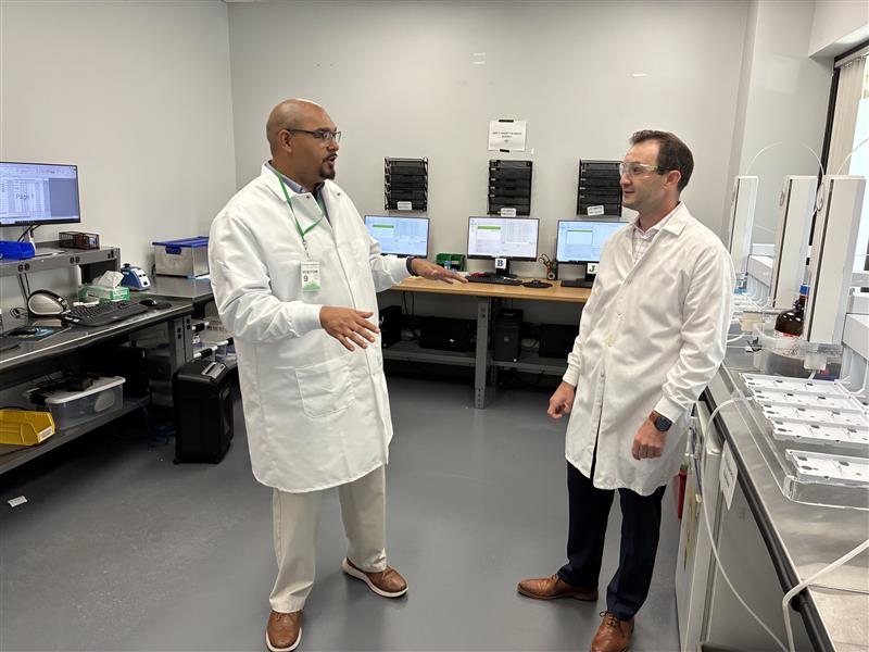 RepJFleming's tweet image. I recently had the opportunity to tour Green Analytics, a laboratory which tests samples for PA's medical marijuana industry. The lab tests for pesticides, heavy metals and more to ensure the safety of the products that consumers use.