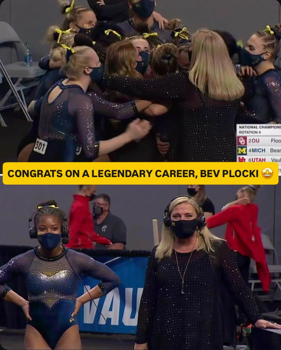 MichiganOnBTN's tweet image. The 26 @bigten titles won by Bev Plocki and her @UMichWGym squads are the most by any coach, in any sport in conference history 🤯
#B1GStats x #B1GWGym