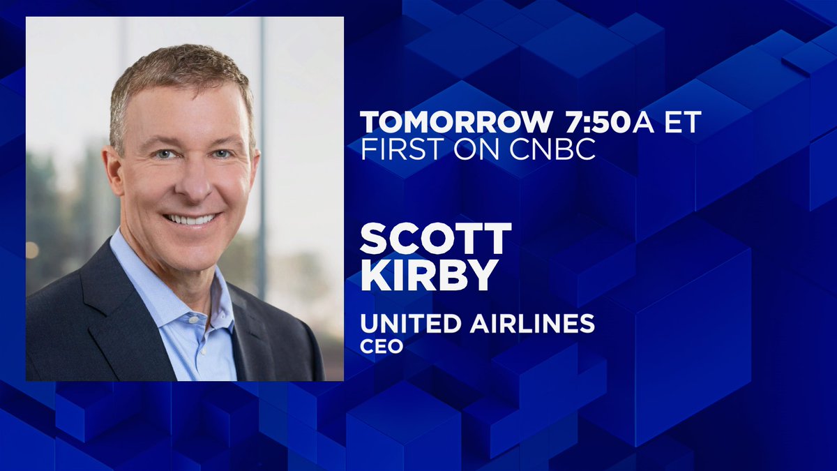 United beat the street in Q2, but the impact of flight cuts at Newark Airport hit margins and that continues in Q3….all contributing to narrower 2025 earnings guidance.  Why does CEO Scott Kirby see less uncertainty in the economy?  Don’t miss ⁦<a href="/SquawkCNBC/">Squawk Box</a>⁩ interview $UAL