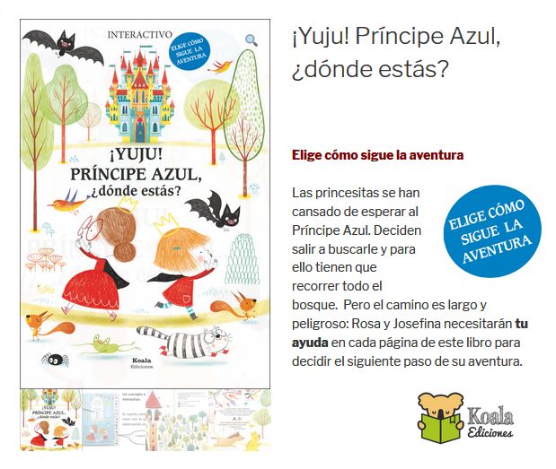¡Elige cómo sigue la aventura con Rosa y Josefina! Dos #princesas de armas tomar. Un #cuentoinfantil #interactivo y #participativo en el que a través de #pictogramas el #lector elige qué camino seguir en la historia. buff.ly/7ADpNWn