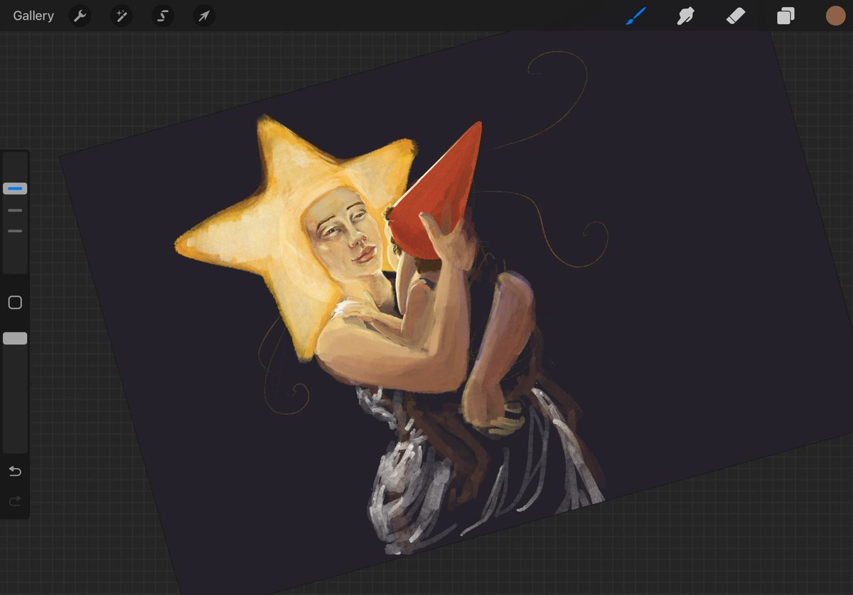 Okay okay, digital is the fastest way.

Another WIP.