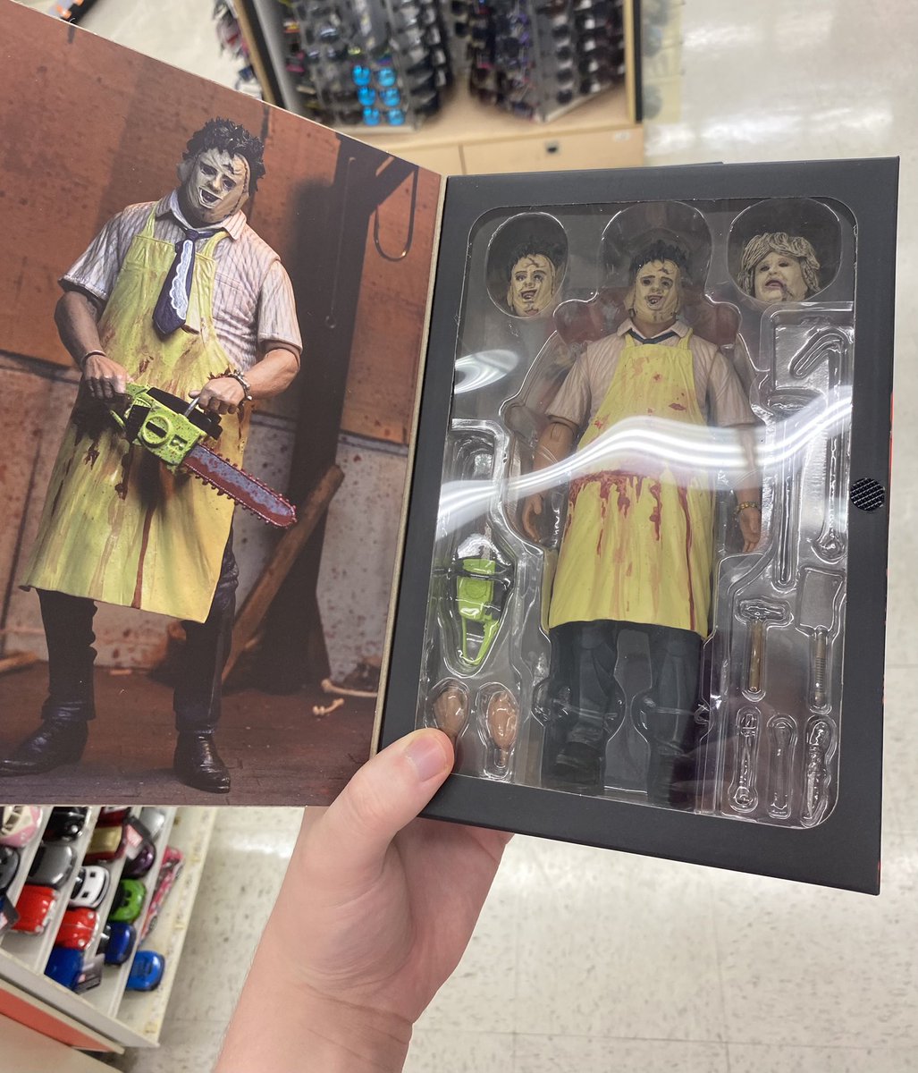 Abraham1U1's tweet image. Here is a 50 year anniversary for the Texas chainsaw massacre #TTCM #HorrorFan #HorrorFam #toyfigure #Horror