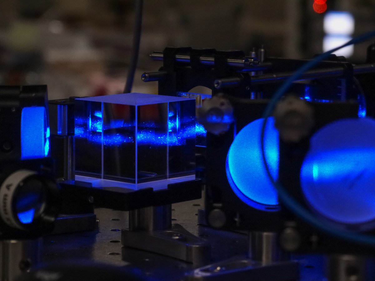 berkeleyinspire's tweet image. After a year and a half of renovations, Professor Shimon Kolkowitz&apos;s lab operations finally begin.

The lab will house ultraprecise clocks capable of keeping time with 19 decimal places of accuracy to test the fundamental theories of physics: bit.ly/3THcYUG