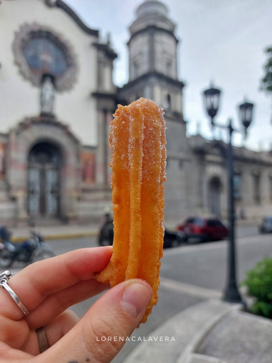 Amo los churros de la plaza Bolívar