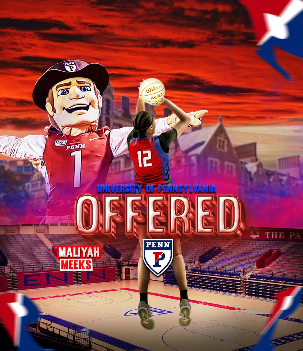 meeks_maliyah's tweet image. Blessed to receive a D1 offer from The University of Pennsylvania. Thank you @PennWBB