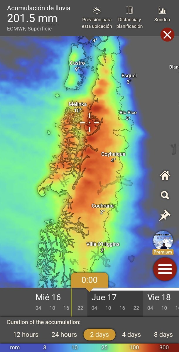 EdoWeatherman's tweet image. Alerta próximas 48 horas.
Intensa lluvia, con isoterma elevada, afectará sectores del sur de Los Lagos y Aysén, entre esta noche y el viernes.
Lo más intenso se dará en la región de Aysén, con sectores que pueden superar los 100-150 mm por río atmosférico categoría 3-4.