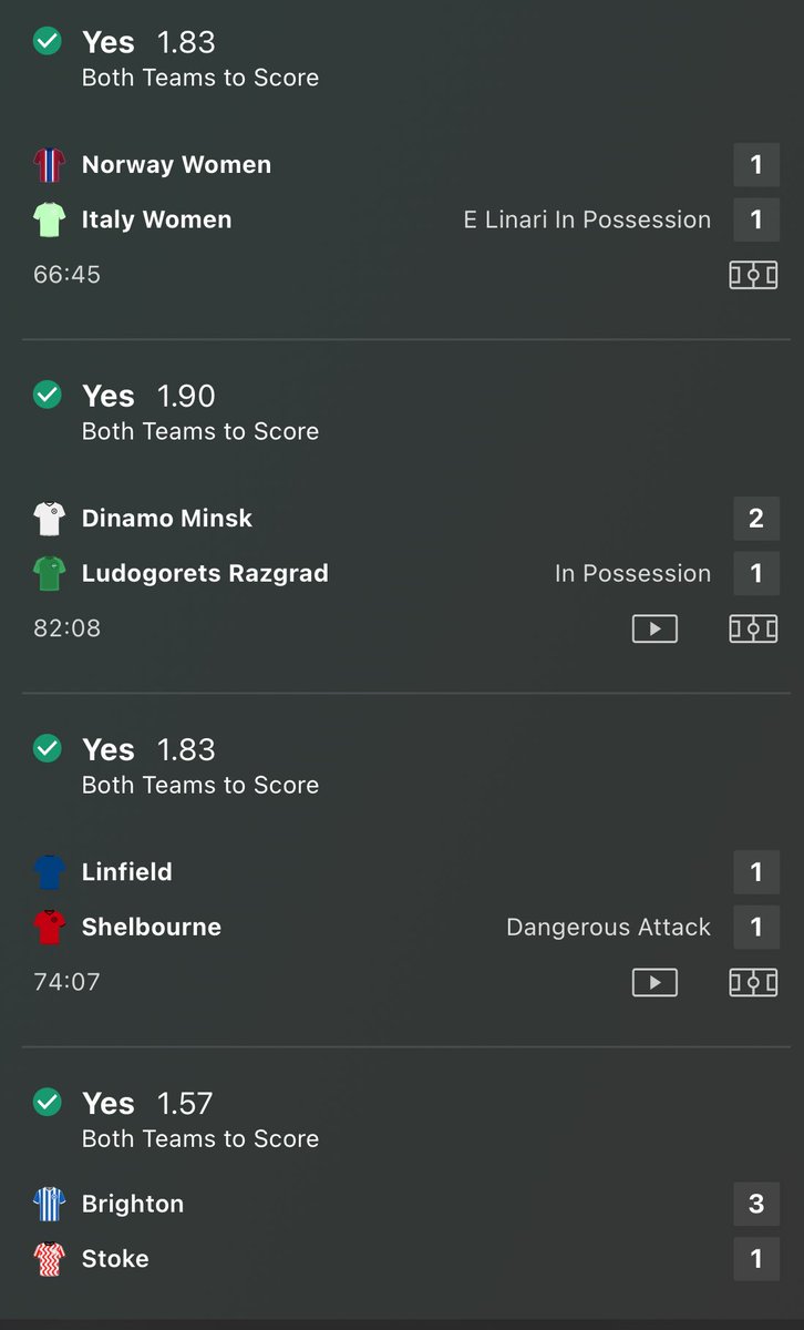 ✅WINNER✅

For In plays or more Accas 👇🏻

Join in free telegram channel 👇🏻
t.me/+lkbD7t4knFYzN…