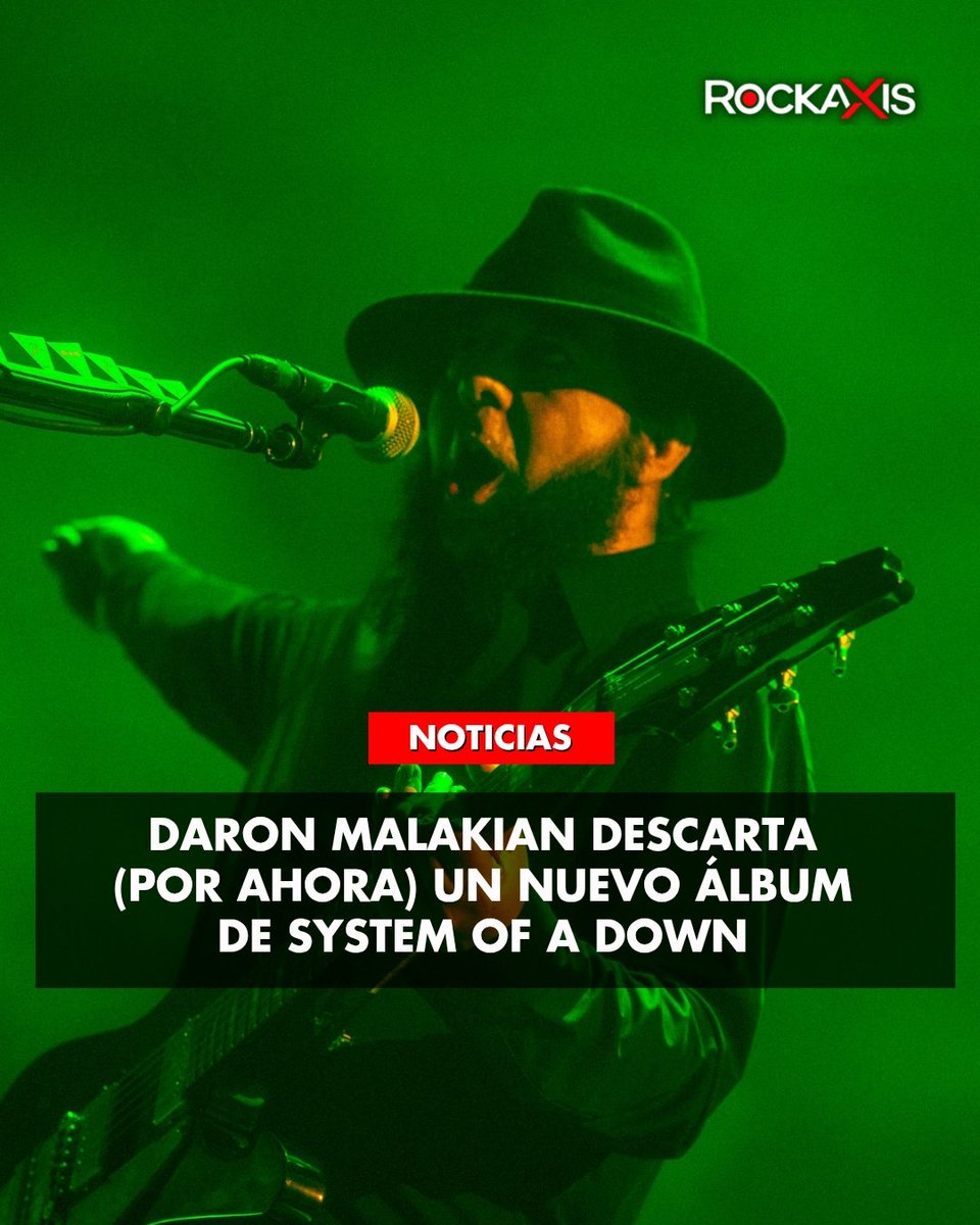🧐 ¿Qué banda debería lanzar un nuevo álbum de estudio? 🧐

En una reciente entrevista con Chris Jericho, el guitarrista y compositor Daron Malakian fue claro: la posibilidad de un nuevo disco de System of a Down sigue siendo improbable. Aunque reconoce el potencial creativo de