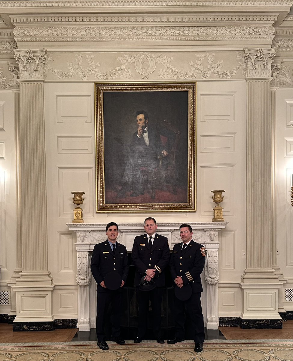 IAFF36's tweet image. Whether it is the Firehouse or the White House, Local 36 is always focused on firefighter issues.