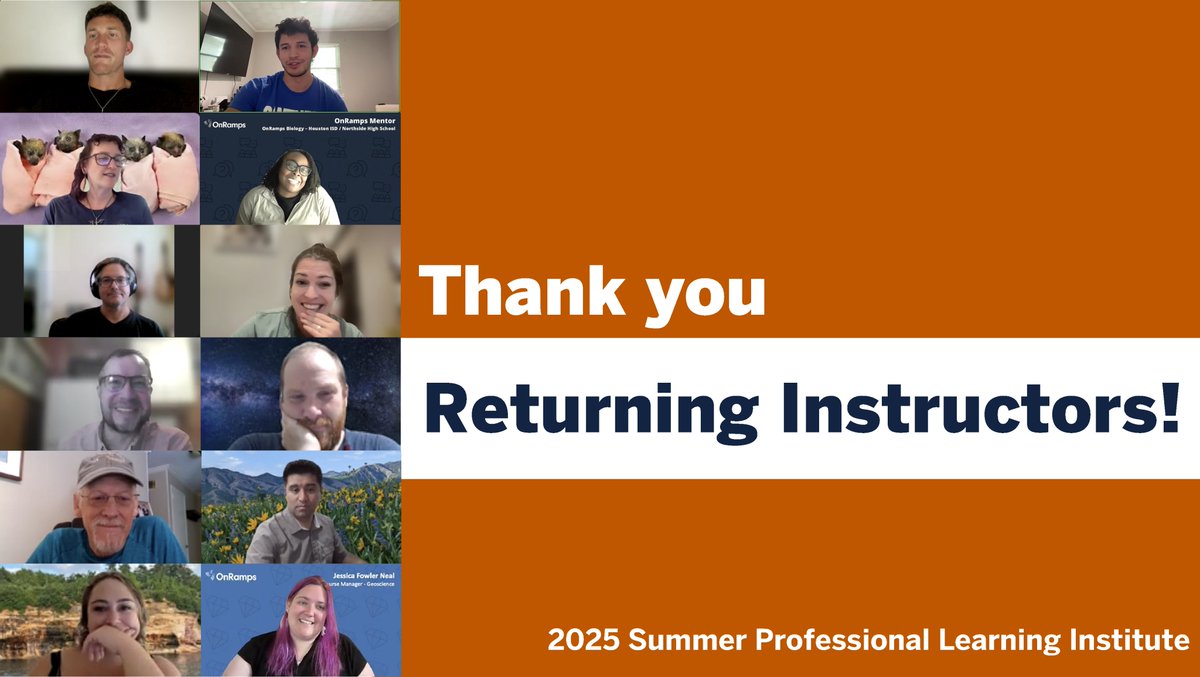 Thank you to our incredible OnRamps Instructors and facilitators for bringing the energy and expertise to Summer PLI this week! Your commitment continues to inspire us all, and we appreciate you! #OnRampsPLI