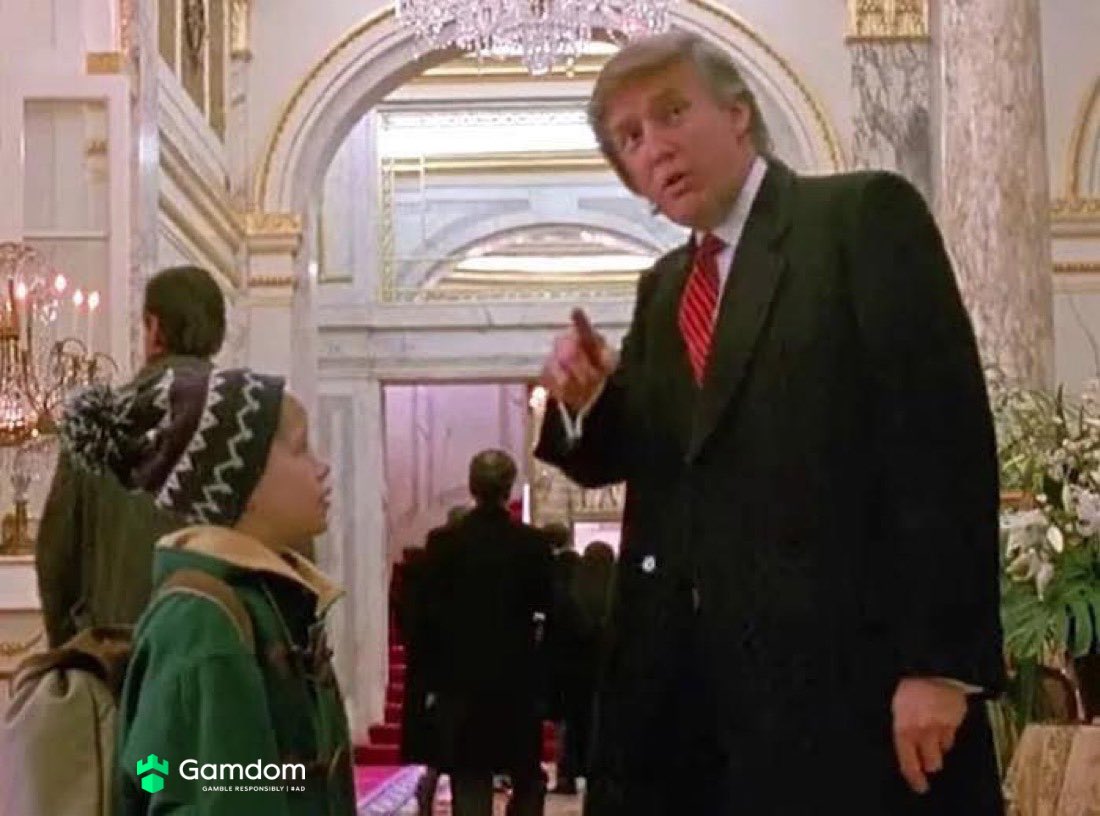 Throwback to when Cole Palmer met Donald Trump for the first time.
