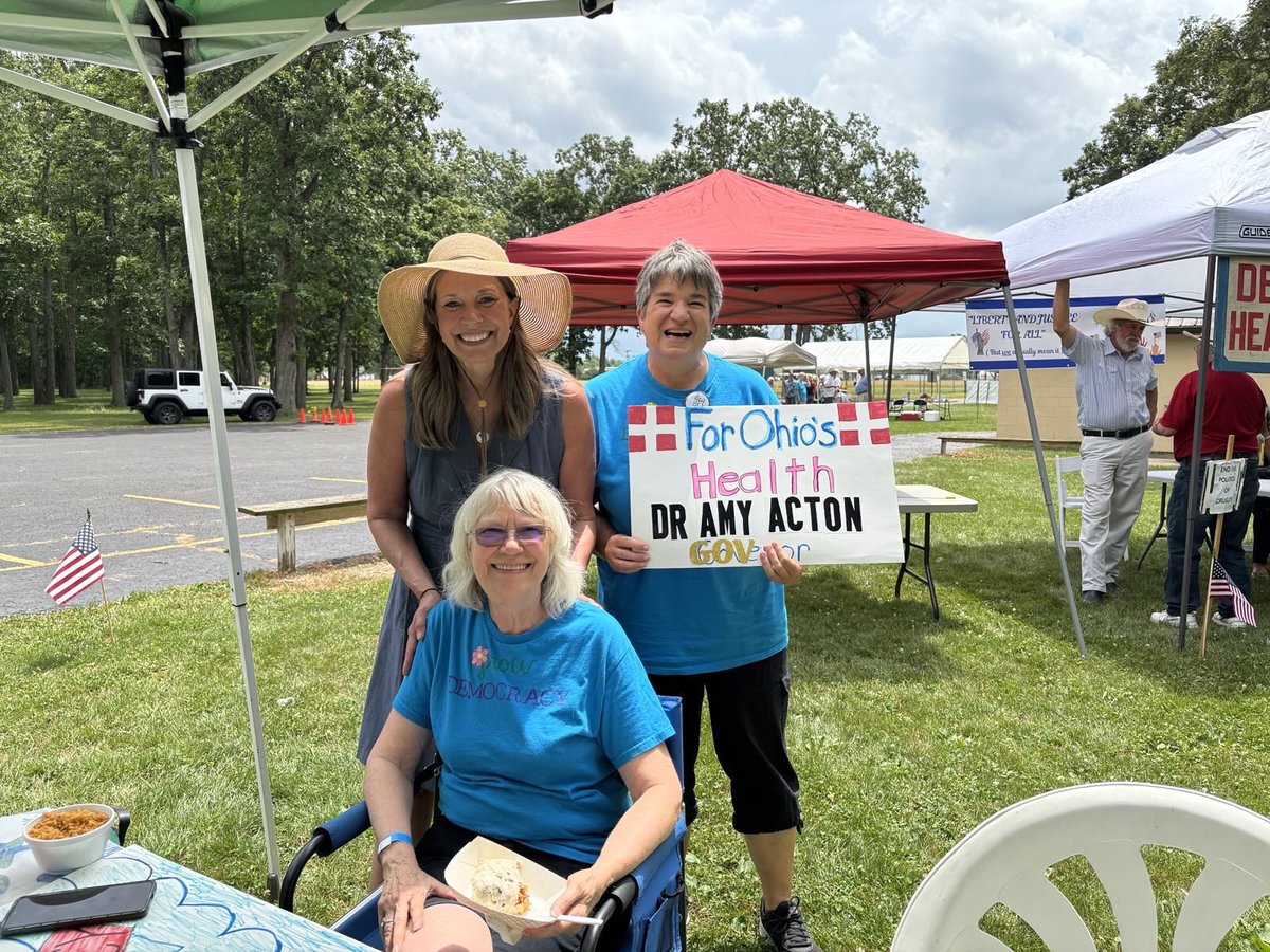 amyactonoh's tweet image. Last weekend I was honored to speak with folks in Defiance County & Geauga County. Day after day that I'm out on the trail traveling around the state I'm always amazed at how many inspiring people continue to turn out to fight for a better future for Ohio.