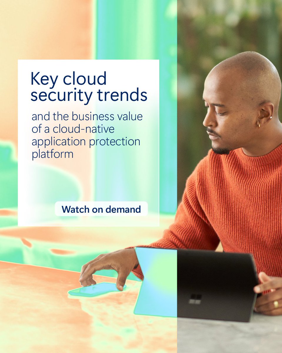 msftsecurity's tweet image. Need help keeping up with cloud security? Watch on demand for a discussion on the top cloud security trends and considerations for securing hybrid and multicloud environments: msft.it/6015s6KV5 #MicrosoftDefender