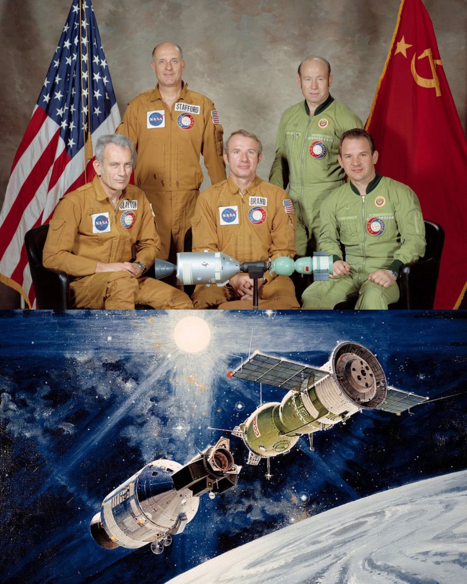 On 17 July 1975, Apollo and Soyuz docked in orbit during the first joint U.S.–Soviet space mission. Apollo-Soyuz marked a turning point in Cold War space cooperation and paved the way for future partnerships.
#ApolloSoyuz #SpaceHistory #Astronz