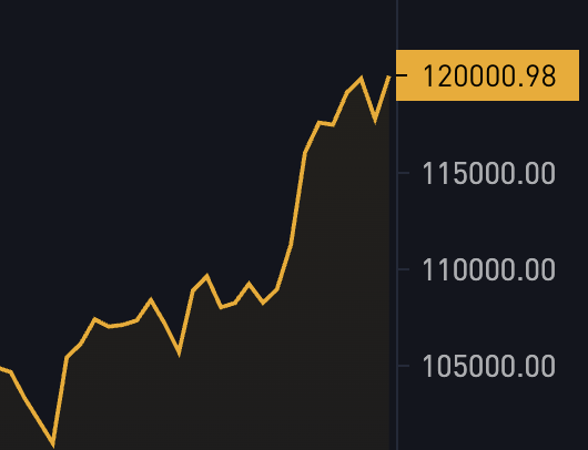 JUST IN: $120,000 Bitcoin 🚀