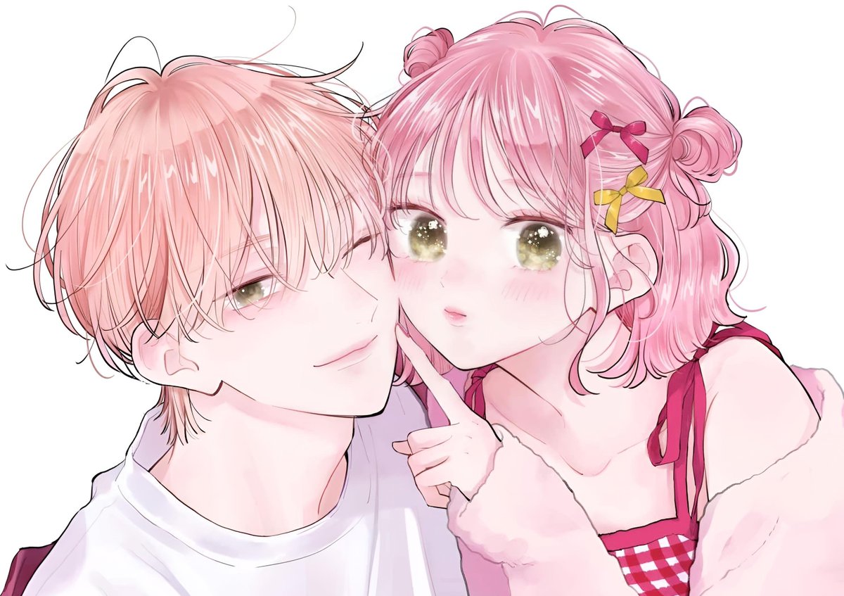 _Neiiiii_'s tweet image. PRETTY COUPLE IN PINK 💗