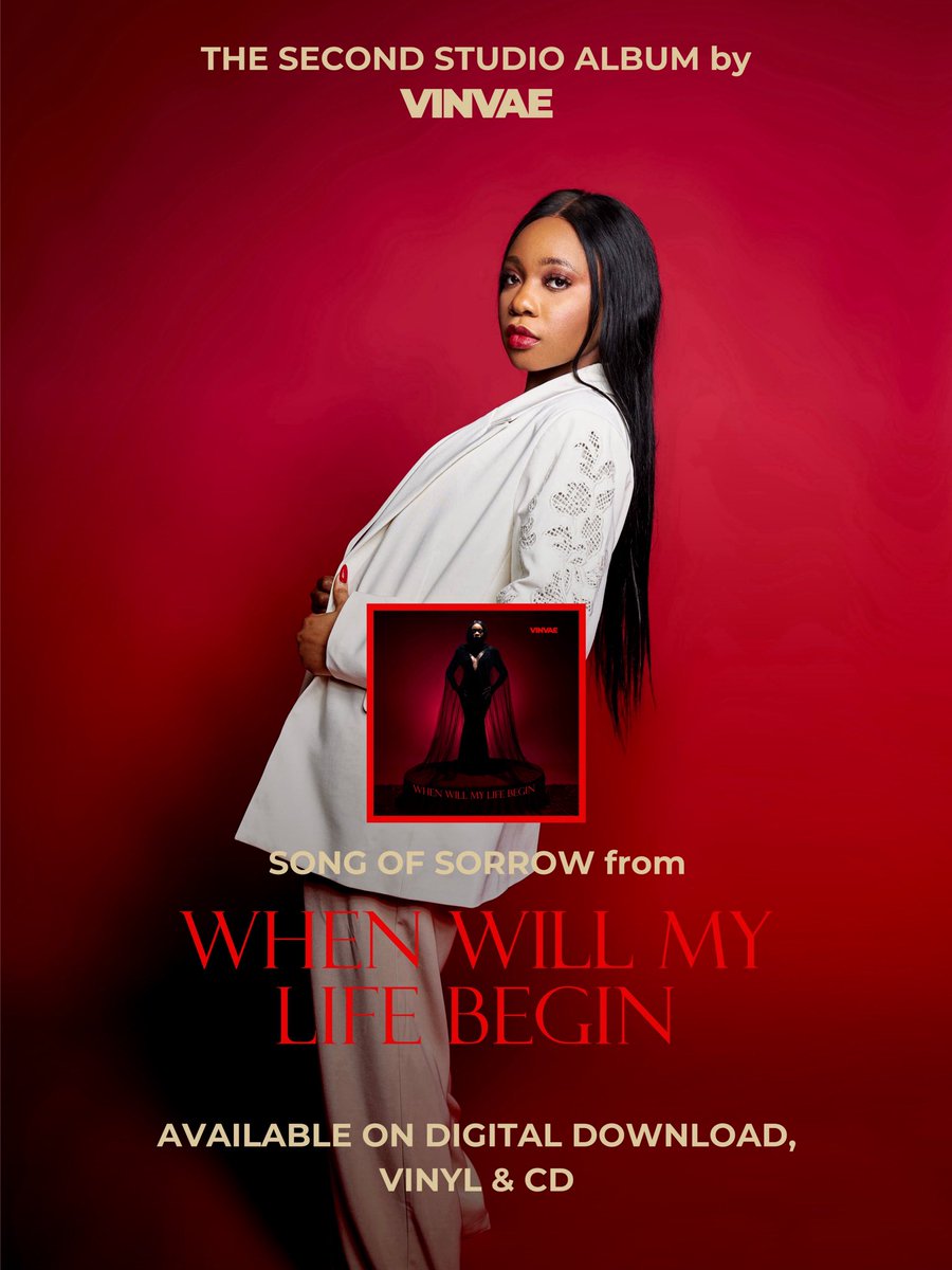 vinvae's tweet image. Pre-Order: vinvae.com/shop

Song of Sorrow - from the second studio album “When Will My Life Begin”

Pre-order now. Available on digital download, vinyl, and CD. Out August 2nd.