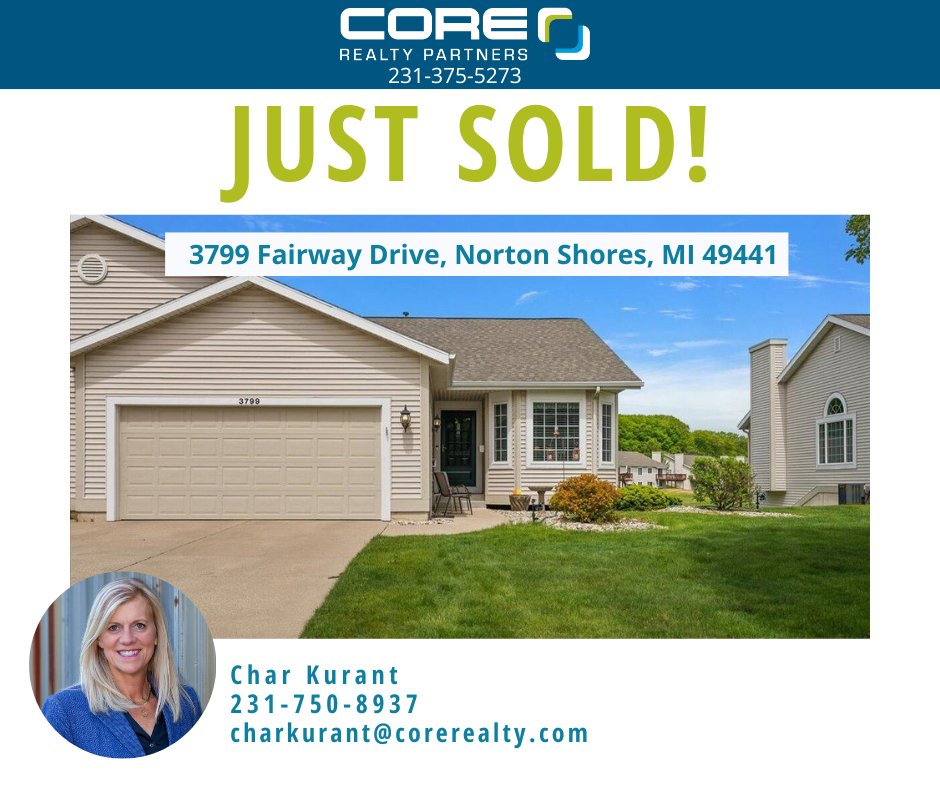 🏡 Welcome home to Muskegon! 🌊
 It was such a joy to help her through the process. Welcome home, Linda!
Congratulations from her agent, Char Kurant, and Core Realty. 💙

Contact  Char at 231-750-8937 or Core Realty at 231-375-5273 for your housing needs.