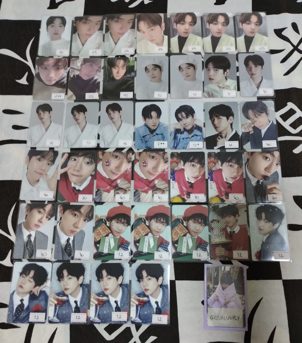 oshluvpcy's tweet photo. vendo/venda: baekhyun photocards e md

• preço na imagem + frete (super frete)
• a cada 100,00 em *photocard* dou 10,00 de desconto
• reservo apenas com total certeza que ficará com o item
• aceito pagamento via pix e cartão de crédito com taxa do app
• +100 feedbacks no fix https://t.co/5ty91MmbMN