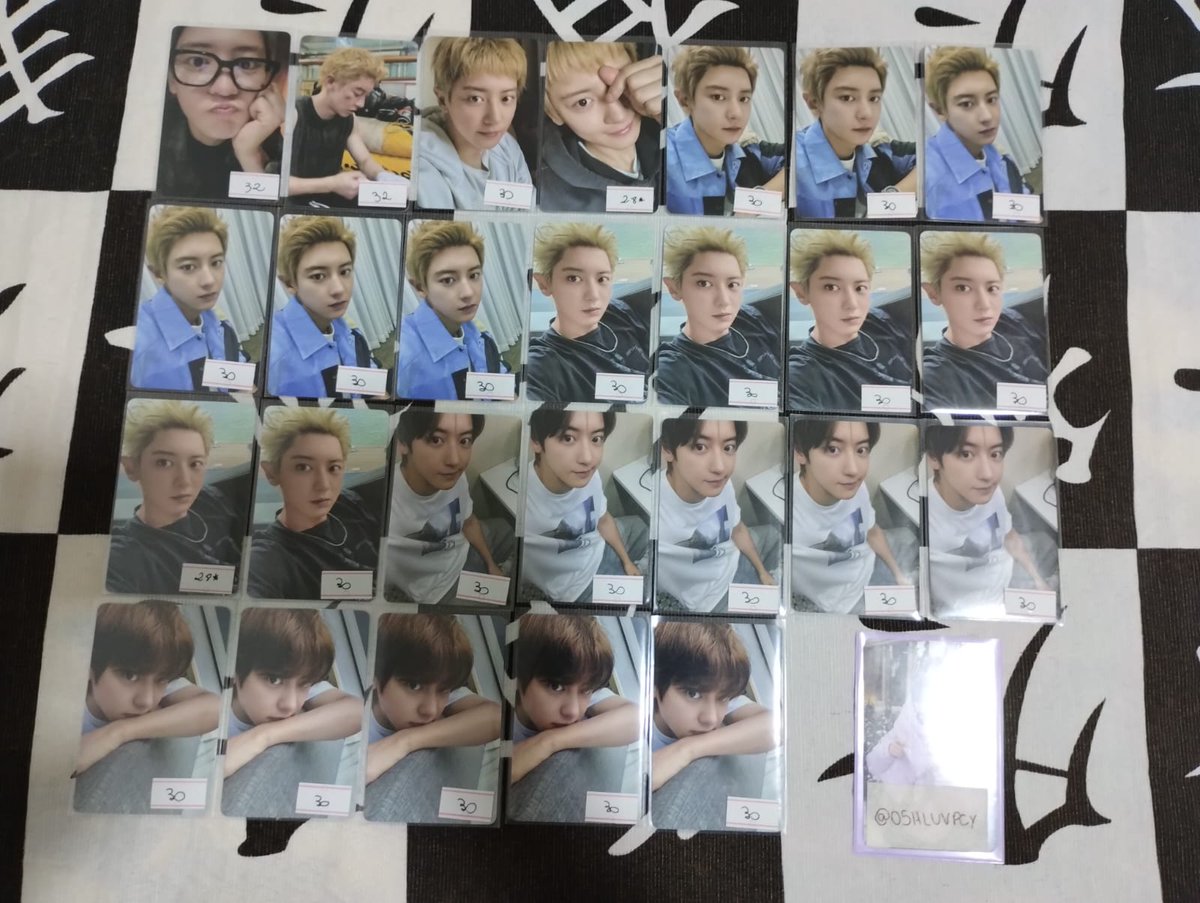 oshluvpcy's tweet photo. vendo/venda: chanyeol photocards

• preço na imagem + frete (super frete)
• a cada 100,00 em photocard dou 10,00 de desconto
• reservo apenas com total certeza que ficará com o item
• aceito pagamento via pix e cartão de crédito com taxa do app
• +100 feedbacks no fixado https://t.co/qFXUn0JNEa