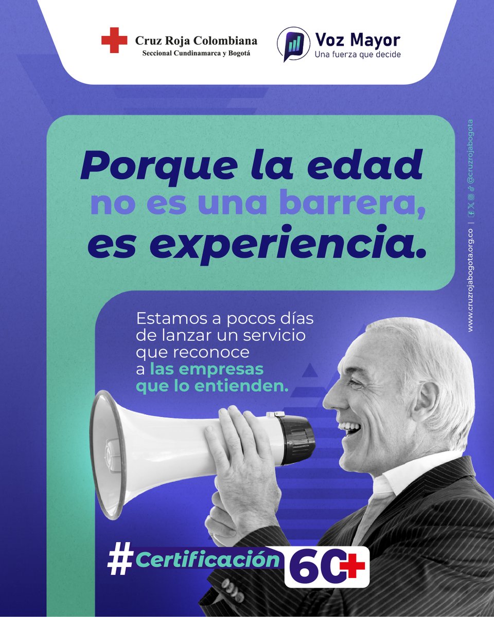 👵👨‍🦳 La experiencia, la memoria y la sabiduría tienen un lugar en las empresas del futuro.

Muy pronto, lanzaremos una alianza que certificará a quienes apuestan por una sociedad que respeta a las personas mayores.

#Empresas #MuyPronto