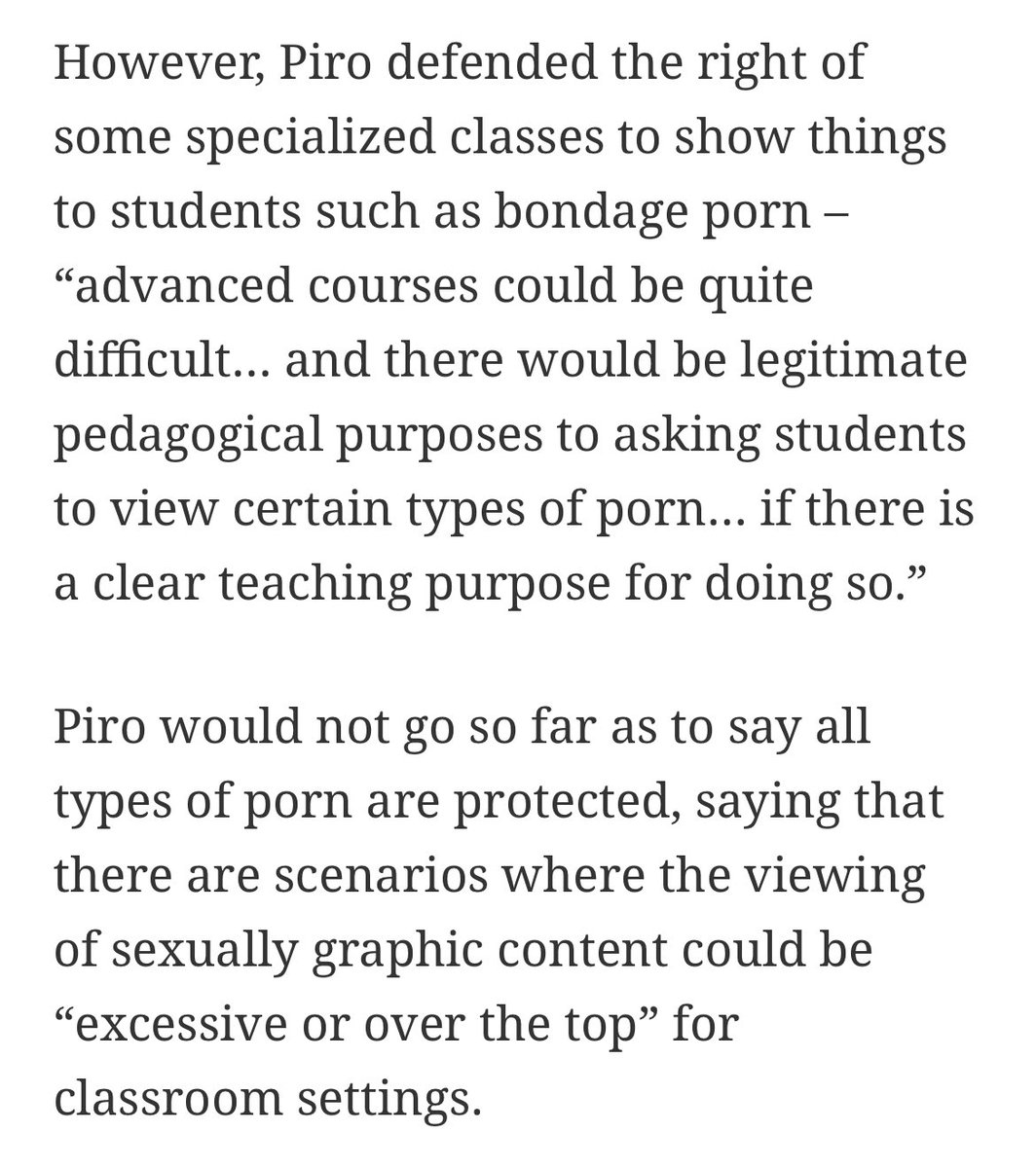 naomieppsbest's tweet image. Group m*sturbation p*rn was assigned as classroom viewing in my therapy grad program at @SantaClaraUniv.
Academic freedom aside, forcing students to watch porn is a violation of dignity. It trains future therapists to see sexual human bodies as objects to analyze or consume.…