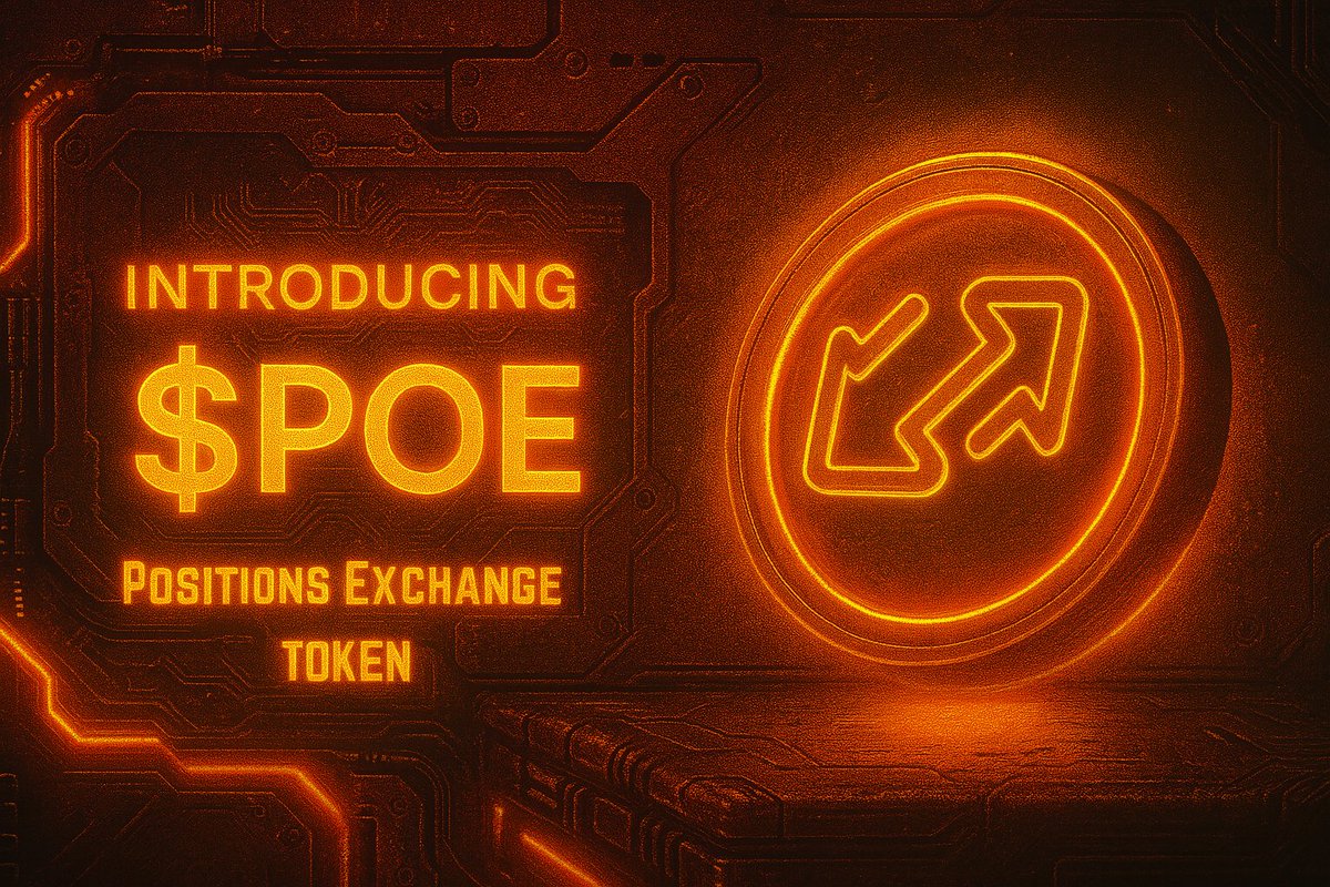 PositionsDex's tweet image. 📢 It’s time to reveal the token powering Positions Exchange...
Introducing $POE - the fuel behind perpetual trading on @ShibariumNet .
Built for traders. Backed by the @Shibtoken .
From testnet to mainnet, $POE will drive the next chapter of decentralized leverage.
It’s your…
